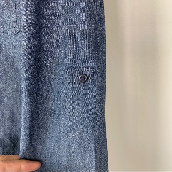 Sperry Half Button Jean and Striped Top Size S - Picture 5 of 8